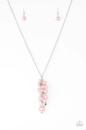 Paparazzi Belle Of The BALLROOM Pink Long Necklace - P2RE-PKXX-180XX