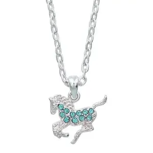 Precious Pony Necklace w/ Horse Head Gift Box