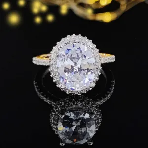 QUALITY RINGS Designer Fashion Promise AAA  CZ Diamonds Solitaire Luxury Rings