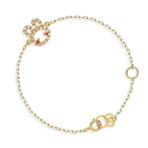 "Sherry The Bunny"  Bracelet