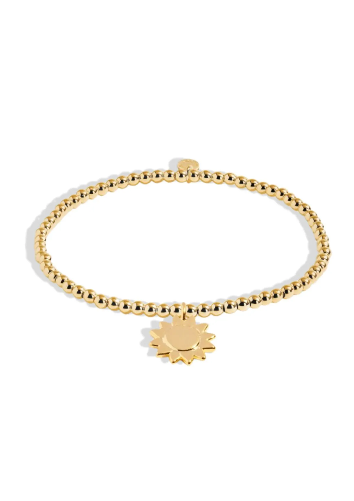 "You Are My Sunshine" Gold Stretch Bracelet