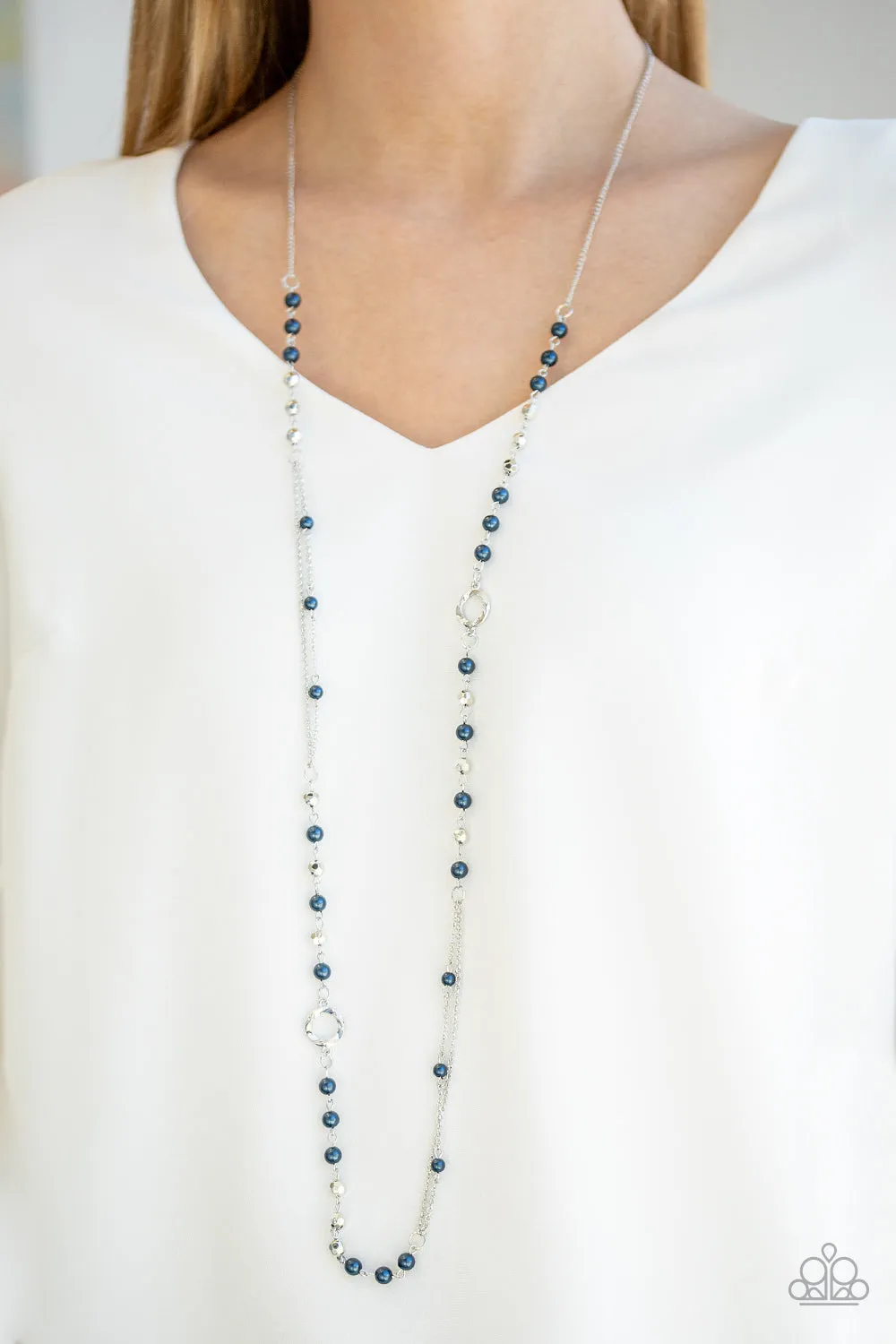 Really Refined - Blue - Necklace