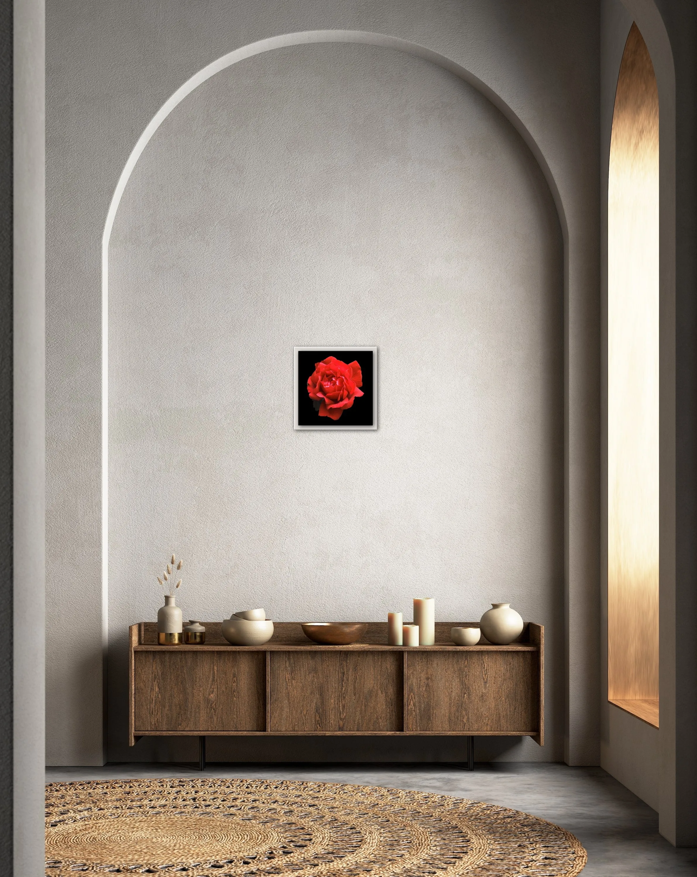 Red Rose Print C-Type Print