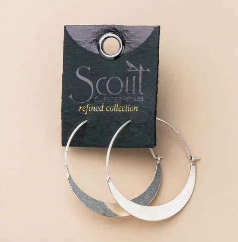 Refined Earring Collection - Crescent