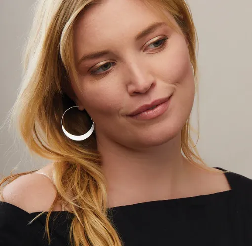 Refined Earring Collection - Crescent