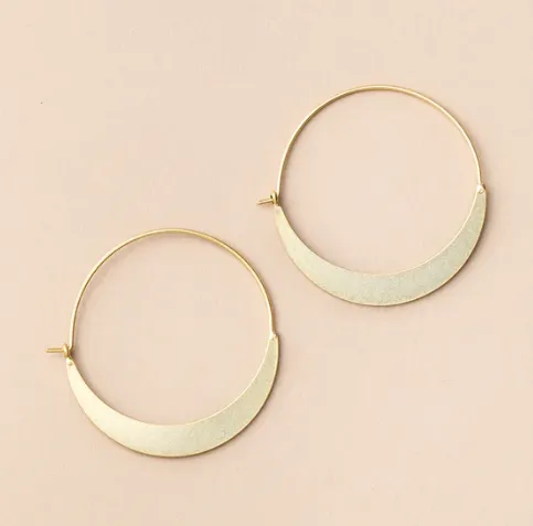 Refined Earring Collection - Crescent