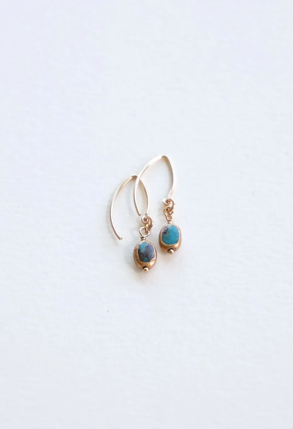 Refined Turquoise Earrings