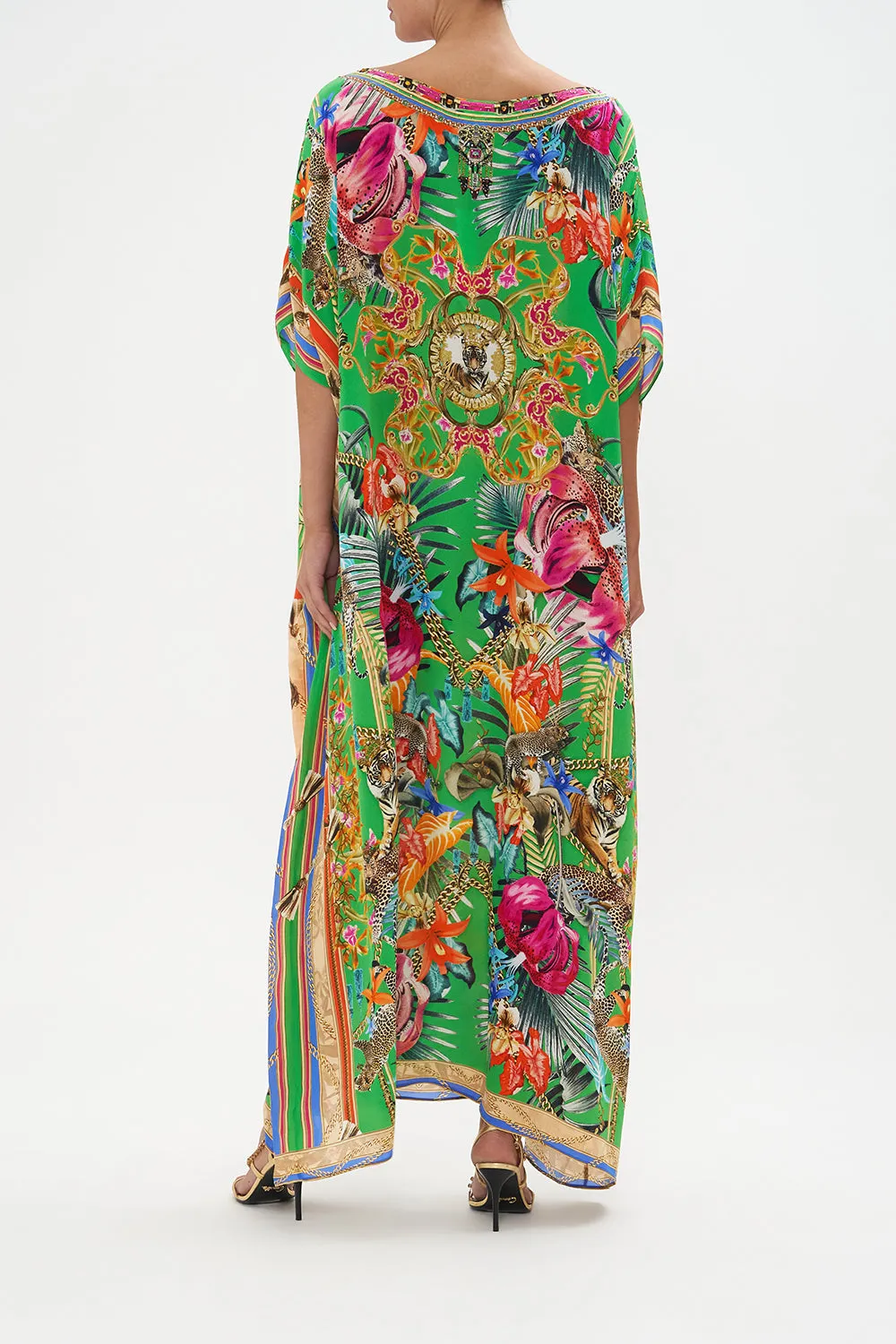 ROUND NECK KAFTAN CURIOUS AND CURIOUSER