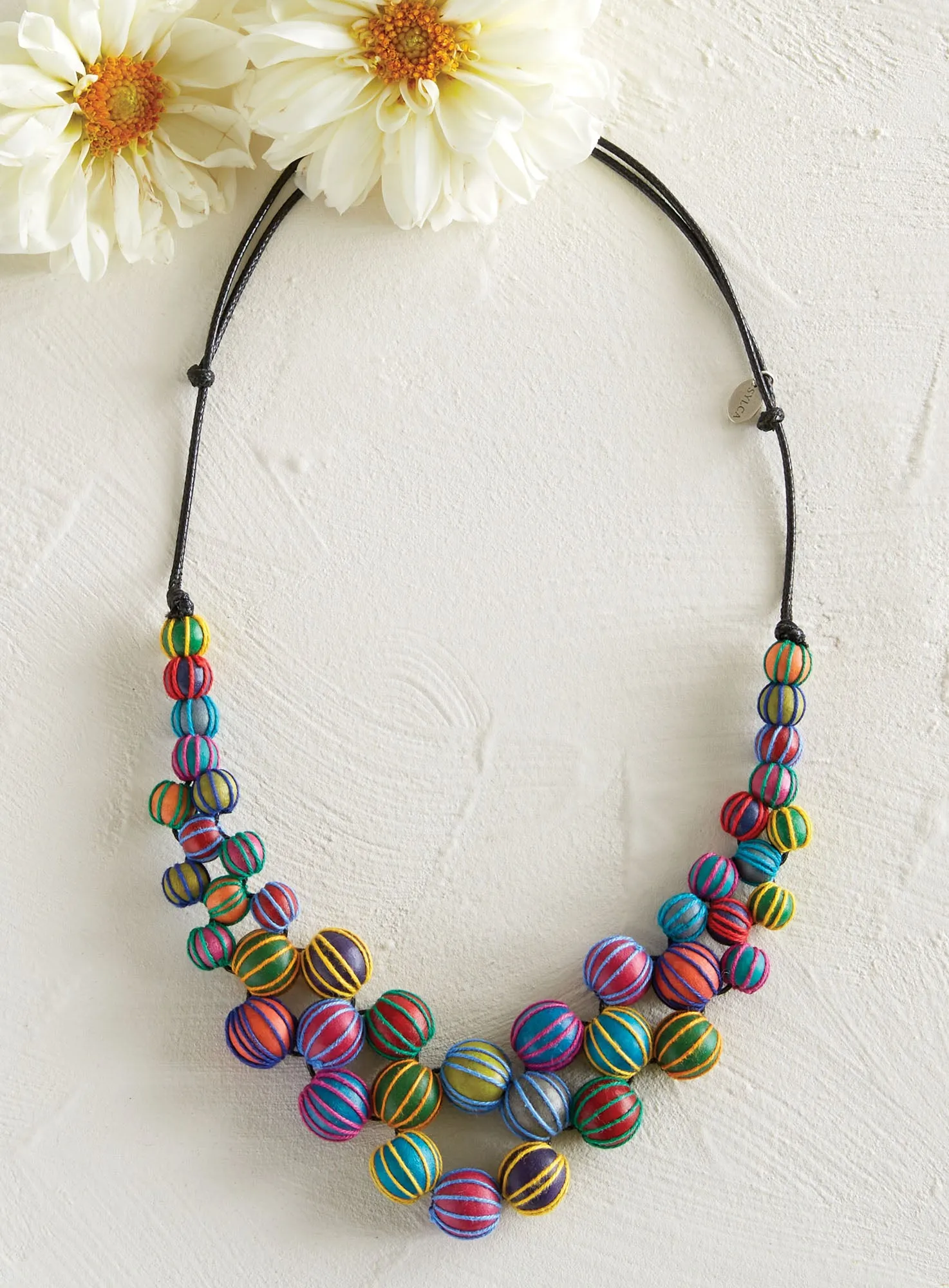 Roundabout Beaded Necklace