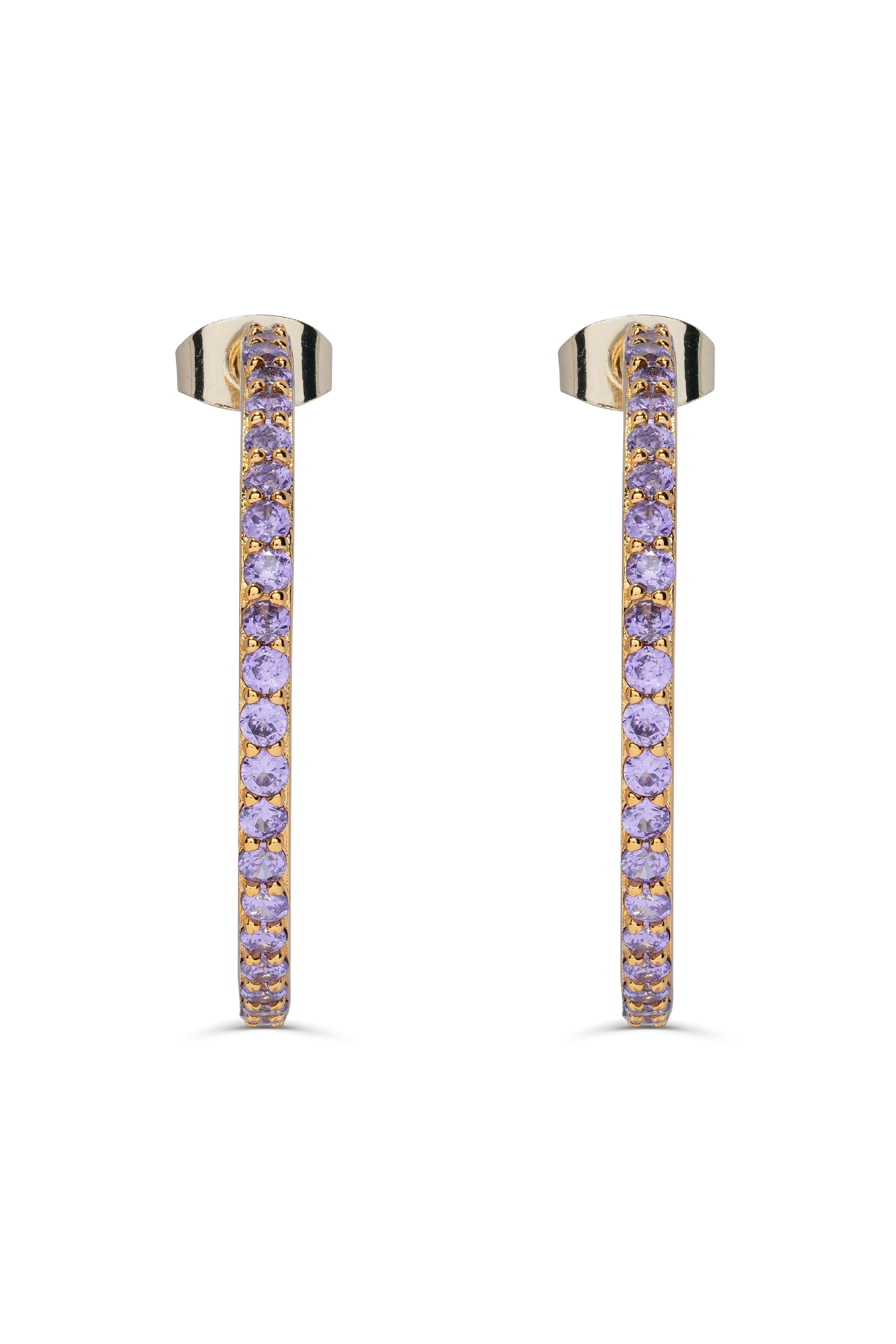 Serena Hoops - Lavender