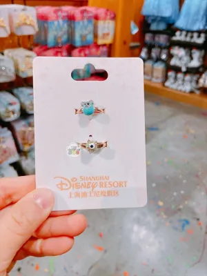 SHDL - Mike Wazowski & Sulley Rings Set