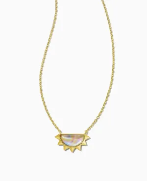 Sienna Half Sun Pendant Necklace