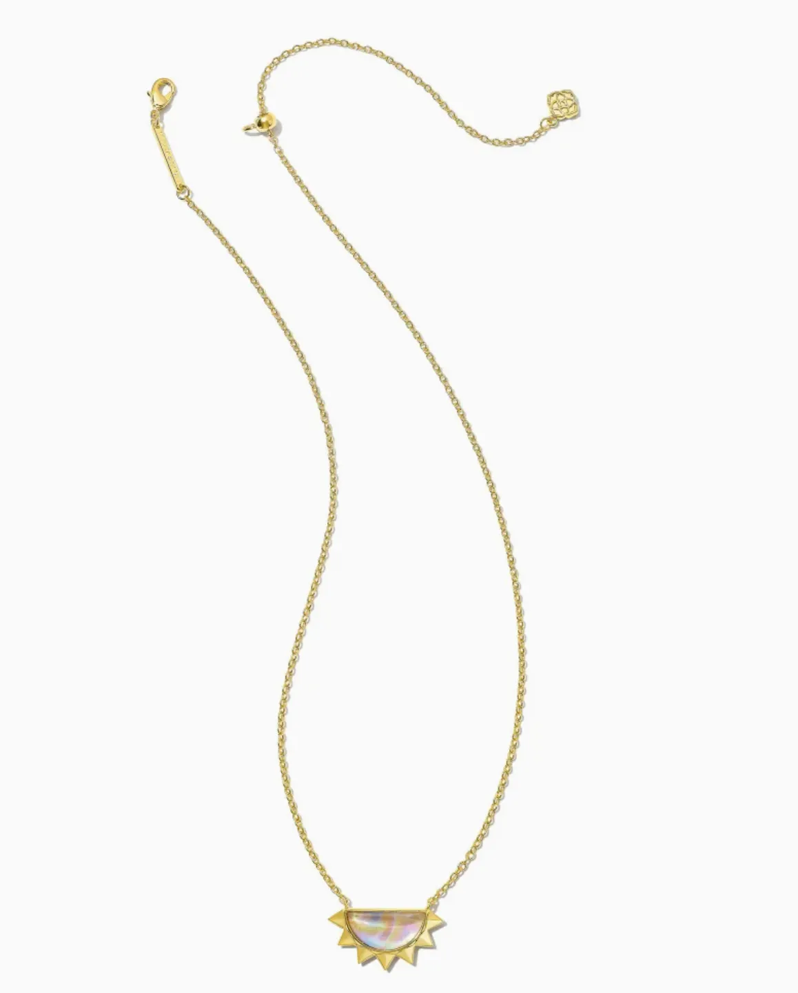 Sienna Half Sun Pendant Necklace