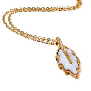 Silas Pendant Necklace - 18K Gold Coated