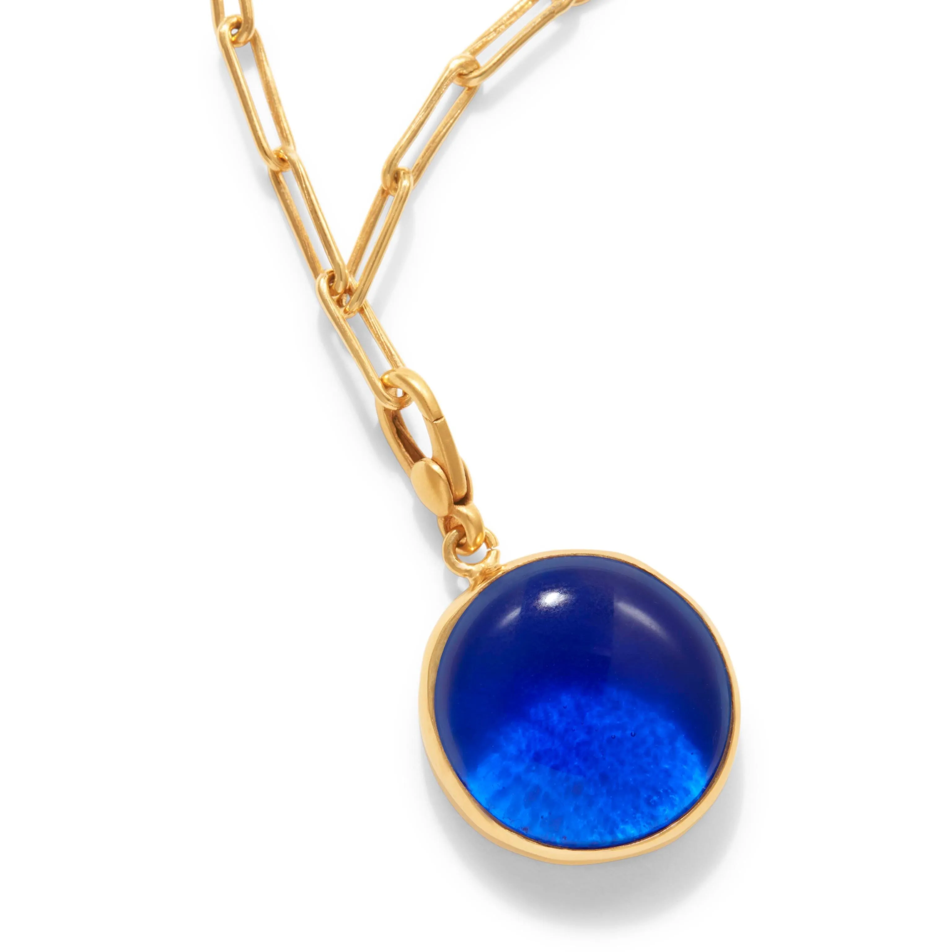 Soko Gold-Plated Umbo Circle Charm Necklace