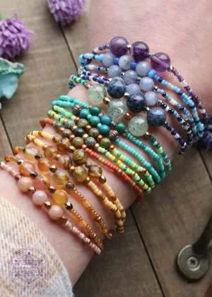 Stretchy Beaded Boho Bracelets