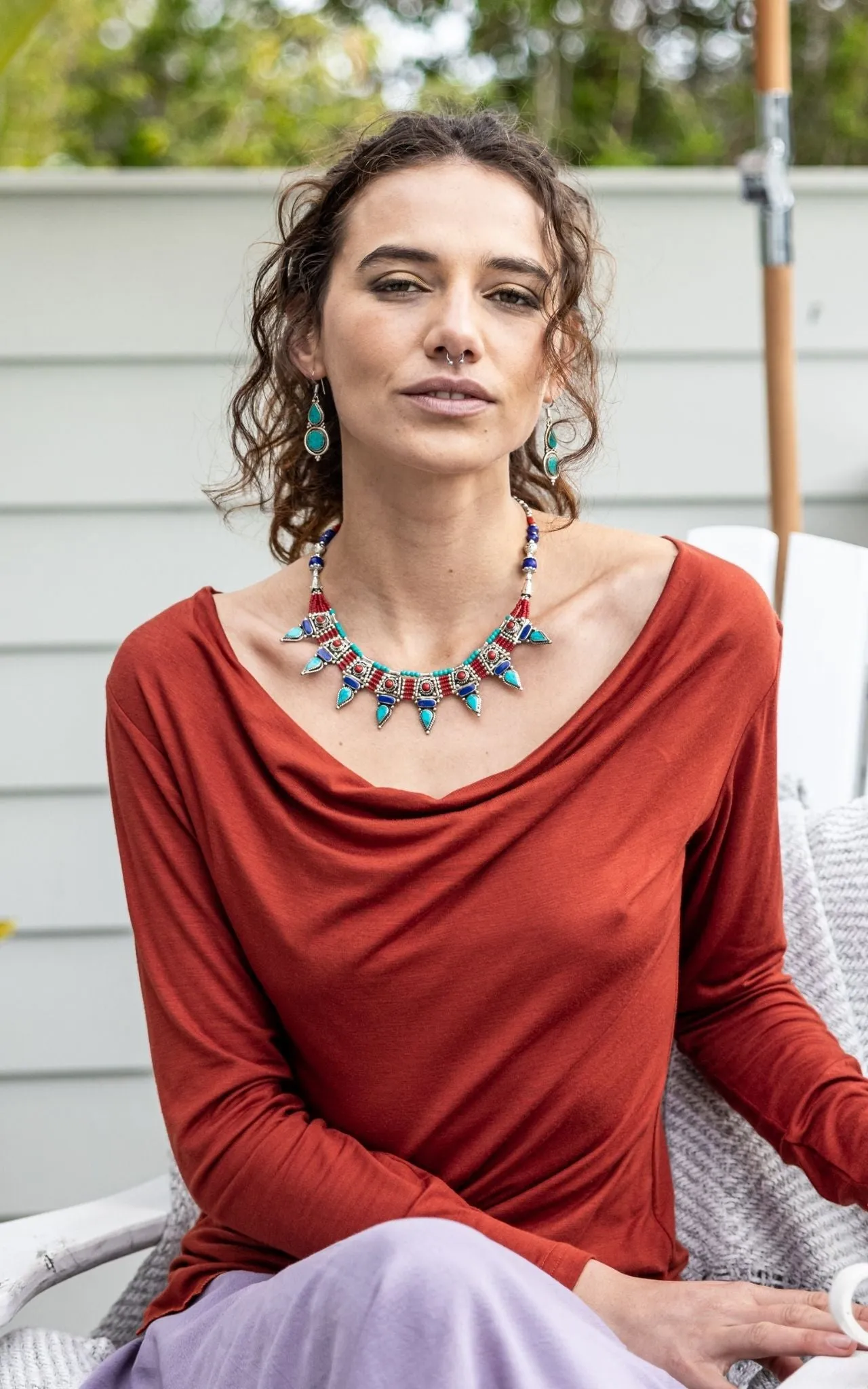 Tibetan Necklace - Anita