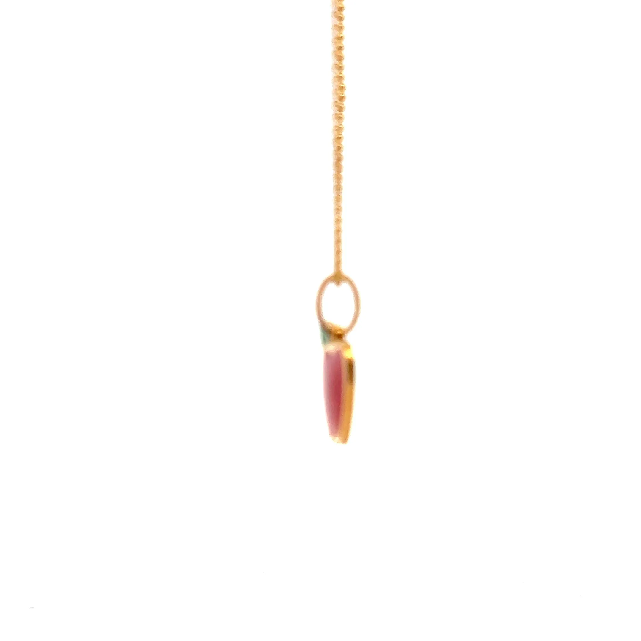 Tiffany & Co Apple Pendant in 18k Yellow Gold