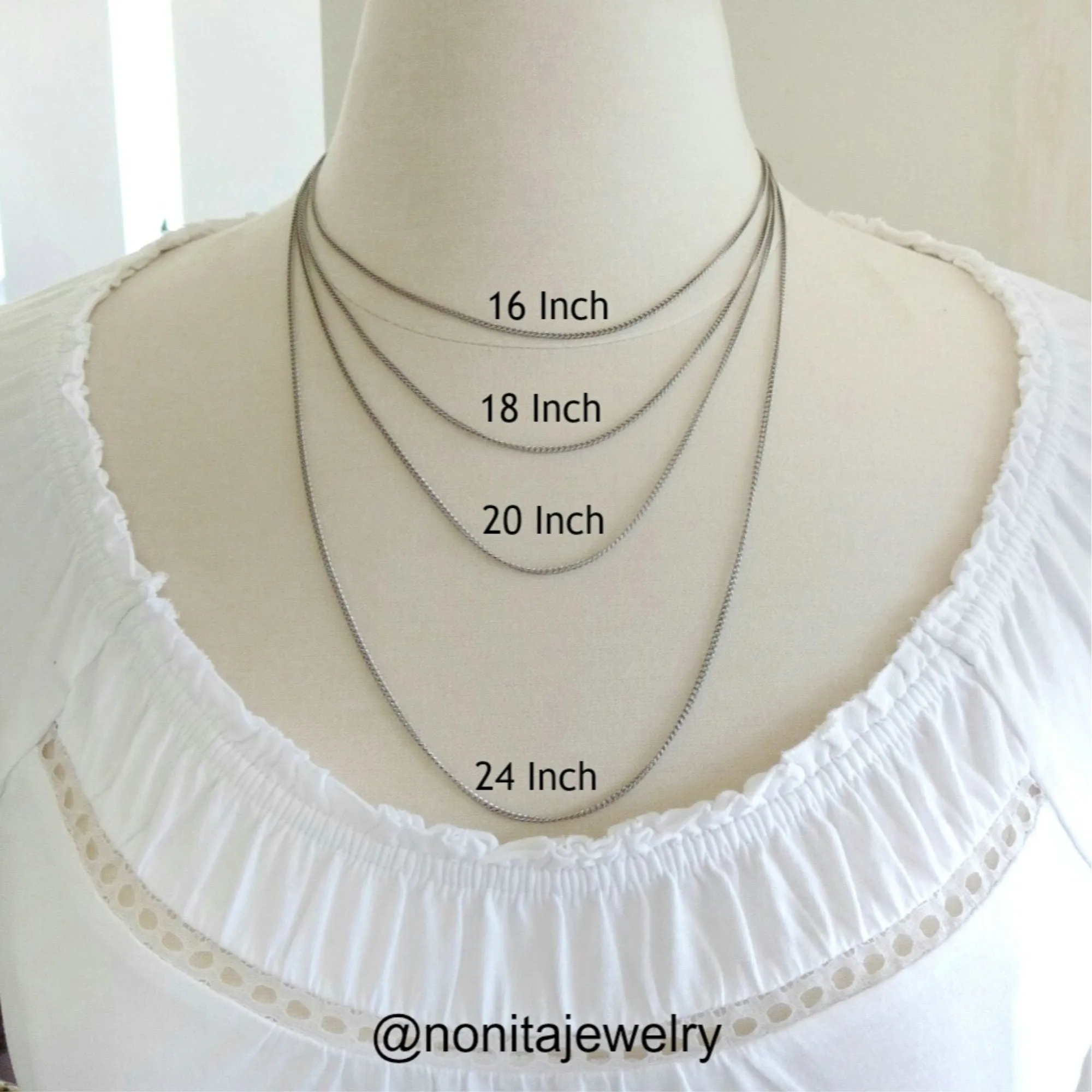 Titanium Necklace with Pink Chalcedony