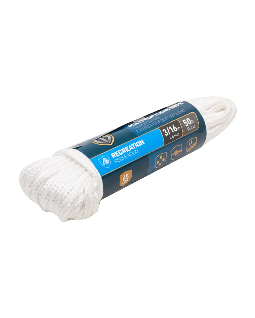 Tru-Guard Black Dock Line 4mm x 15.2 Metre