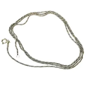 Twisted Chains, Bright 925 Sterling Silver