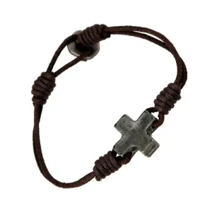 Unique Cross Leather Bracelet
