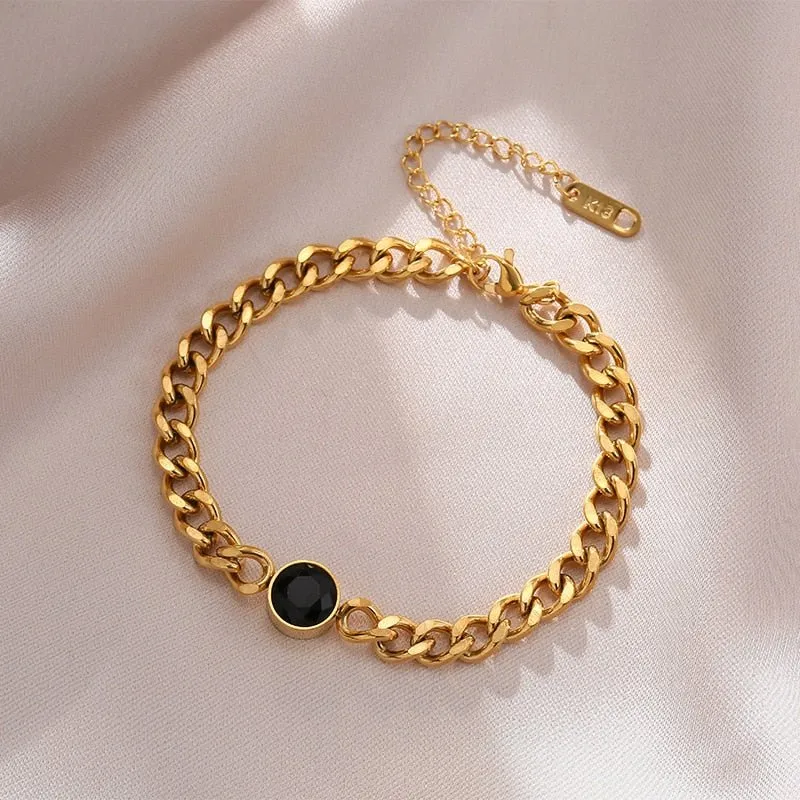 Unique Layered Bracelet | Golden Pendant & Pearl Accents
