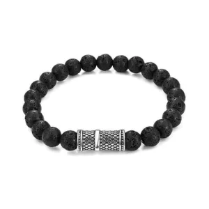 Volcanic Stone Beaded Bracelet
