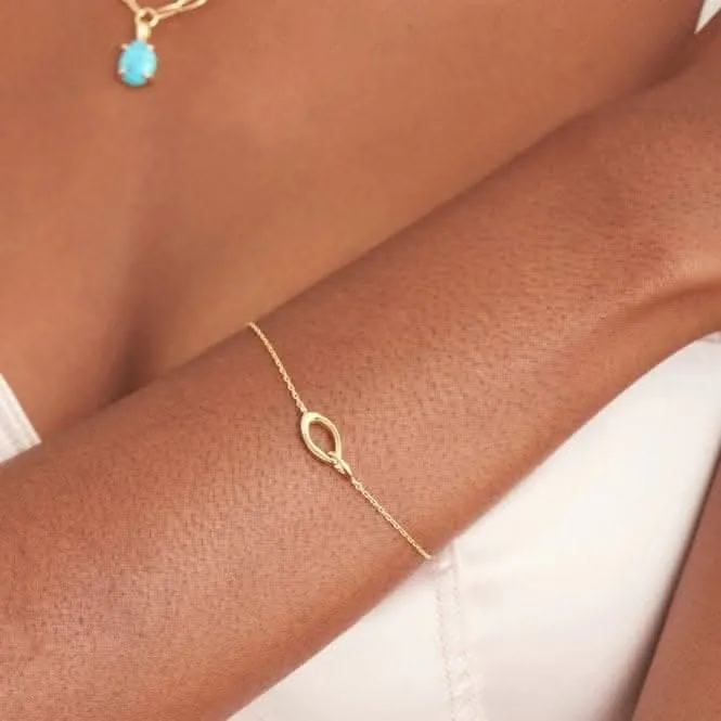 Wave Link Bracelet B044-01G