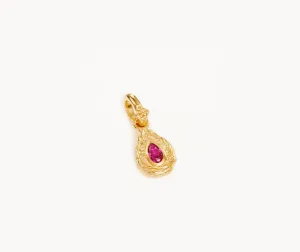 With Love Birthstone Pendant July Gold