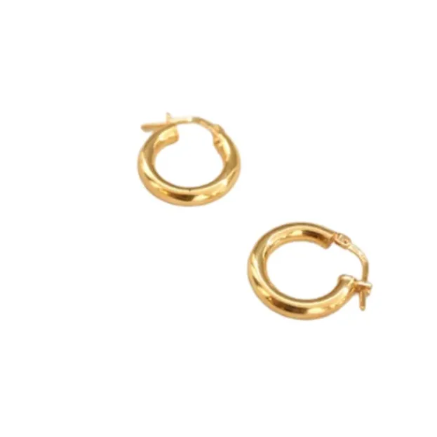 Yellow / Jewelry / Earrings / Tiny Hoop